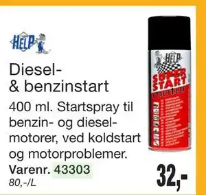 Harald Nyborg Diesel& benzinstart tilbud