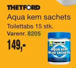 Harald Nyborg Aqua kem sachets tilbud