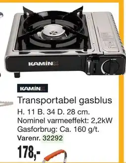 Harald Nyborg Transportabel gasblus tilbud
