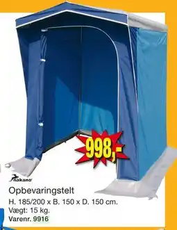 Harald Nyborg Opbevaringstelt tilbud