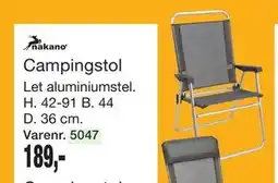 Harald Nyborg Campingstol tilbud