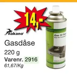 Harald Nyborg Gasdåse tilbud