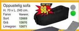 Harald Nyborg Oppustelig sofa tilbud