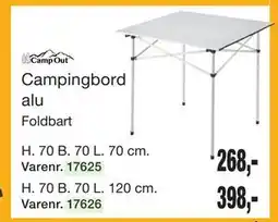 Harald Nyborg Campingbord alu tilbud