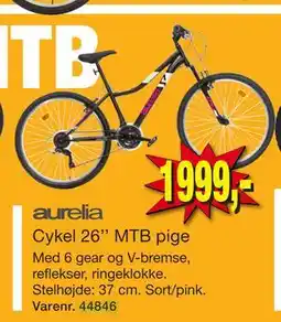 Harald Nyborg Cykel 26’’ MTB pige tilbud