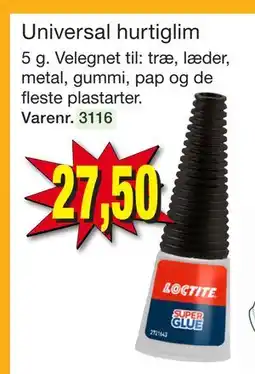 Harald Nyborg Universal hurtiglim tilbud