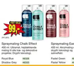 Harald Nyborg Spraymaling Chalk Effect tilbud