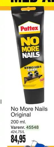 Harald Nyborg No More Nails Original tilbud