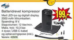 Harald Nyborg Batteridrevet kompressor tilbud