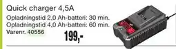 Harald Nyborg Quick charger 4,5A tilbud