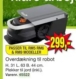 Harald Nyborg Overdækning til robot tilbud