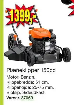 Harald Nyborg Plæneklipper 150cc tilbud