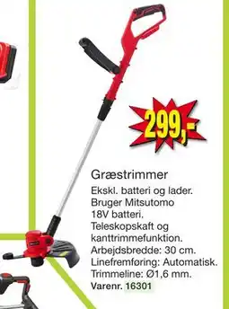 Harald Nyborg Græstrimmer tilbud