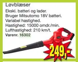 Harald Nyborg Løvblæser tilbud