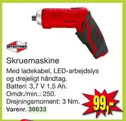 Harald Nyborg Skruemaskine tilbud