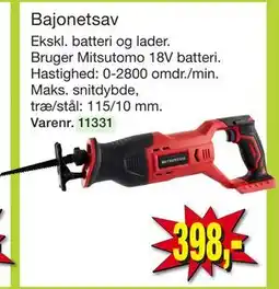 Harald Nyborg Bajonetsav tilbud