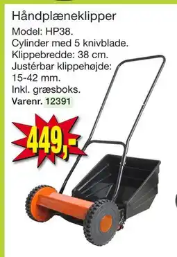 Harald Nyborg Håndplæneklipper tilbud