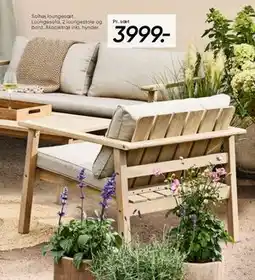 Bilka Solhøj loungesæt Loungesofa tilbud