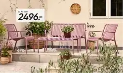 Bilka Messina loungesæt - plum. Loungesofa tilbud