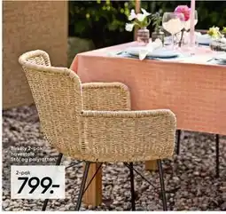 Bilka Birkely 2-pak. havestole tilbud