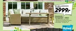 Bilka Amarante loungesæt - natur tilbud