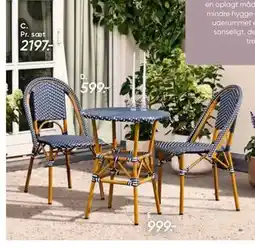 Bilka Corlu bistro cafébord tilbud