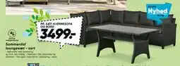 Bilka Sommerdal loungesæt - sort tilbud