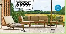 Bilka Lugo loungestol tilbud