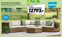 Bilka Sommerkær modul loungesæt - natur tilbud