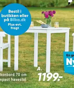 Bilka Rosenborg balkonbord 70 cm tilbud