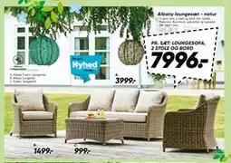 Bilka Albany loungesæt - natur tilbud