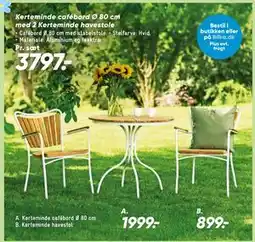 Bilka Kerteminde cafébord Ø 80 cm tilbud