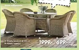 Bilka Albany havebord 125 cm tilbud