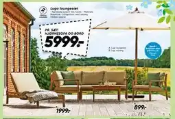 Bilka Lugo loungesæt tilbud