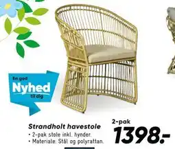 Bilka Strandholt havestole tilbud