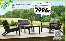 Bilka Mendoza loungesæt tilbud