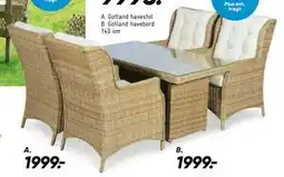 Bilka Gotland havebord tilbud