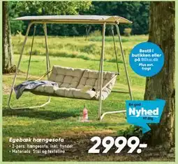 Bilka Egebæk hængesofa tilbud