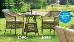 Bilka Hven havestol tilbud