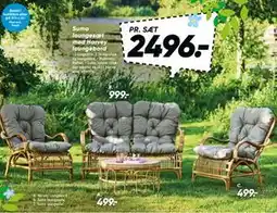 Bilka Suma loungesæt med Harvey loungebord tilbud