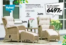 Bilka Rosenlund loungesæt tilbud