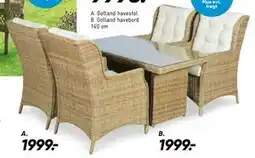 Bilka Gotland havestol tilbud