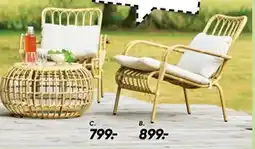 Bilka Skovbjerg loungestol tilbud