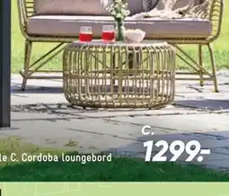 Bilka Cordoba loungebord tilbud