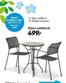 Bilka Gijon cafébord tilbud