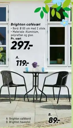 Bilka Brighton cafésæt tilbud