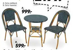Bilka Corlu cafébord tilbud