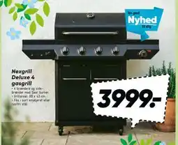 Bilka Nexgrill Deluxe 4 gasgrill tilbud
