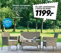 Bilka Ravello loungesæt tilbud