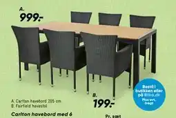 Bilka Fairfield havestol tilbud